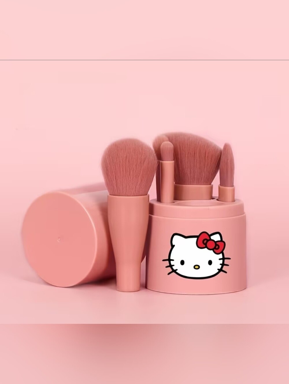 Hello Kitty Pink Makeup Brush Set